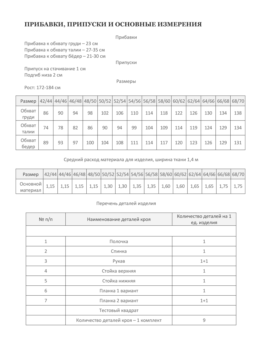 Рубашка ЭШЛИ-3